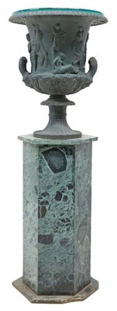 LARGE PATINATED IRON &#039;MED