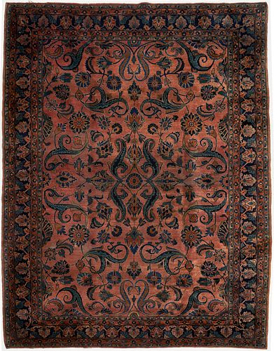 LARGE PERSIAN SAROUK RUG OR