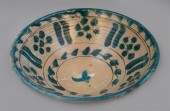 LARGE PERSIAN STYLE BLUE-GREEN