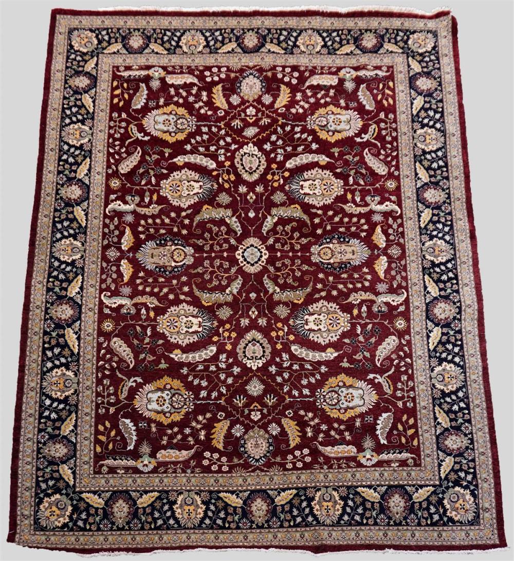 LARGE PERSIAN TABRIZ WOOL