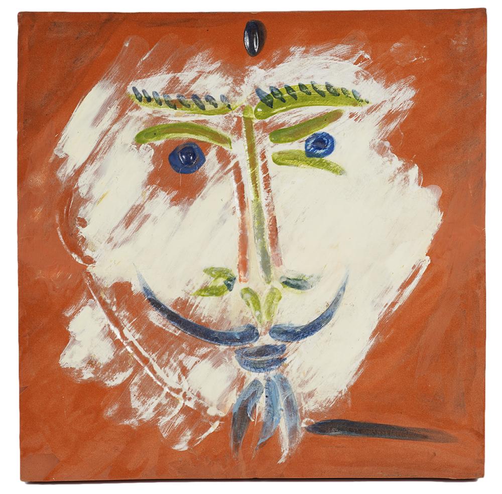 LARGE PICASSO MADOURA TILE
