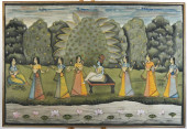 LARGE PICHHAVAI PAINTING<br>A