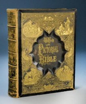 Large Pictorial Bible 1885The
