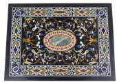 LARGE PIETRA DURA SLAB OR TABL