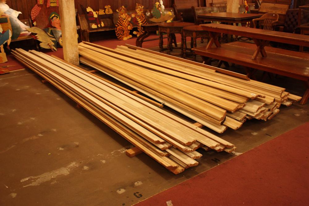 LARGE PILE OF WOOD COVE