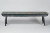 LARGE PINE BENCHA large green