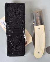 LARGE P.J. TOMES FOLDING KNIFE