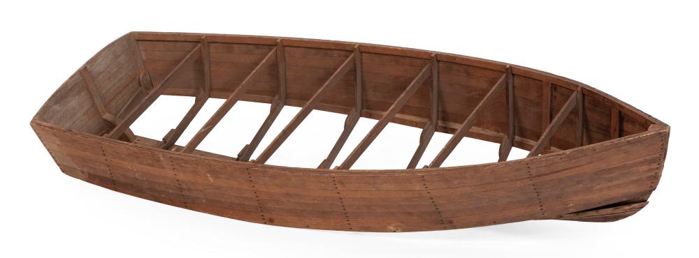 LARGE PLANK-ON-FRAME MODEL OF A
