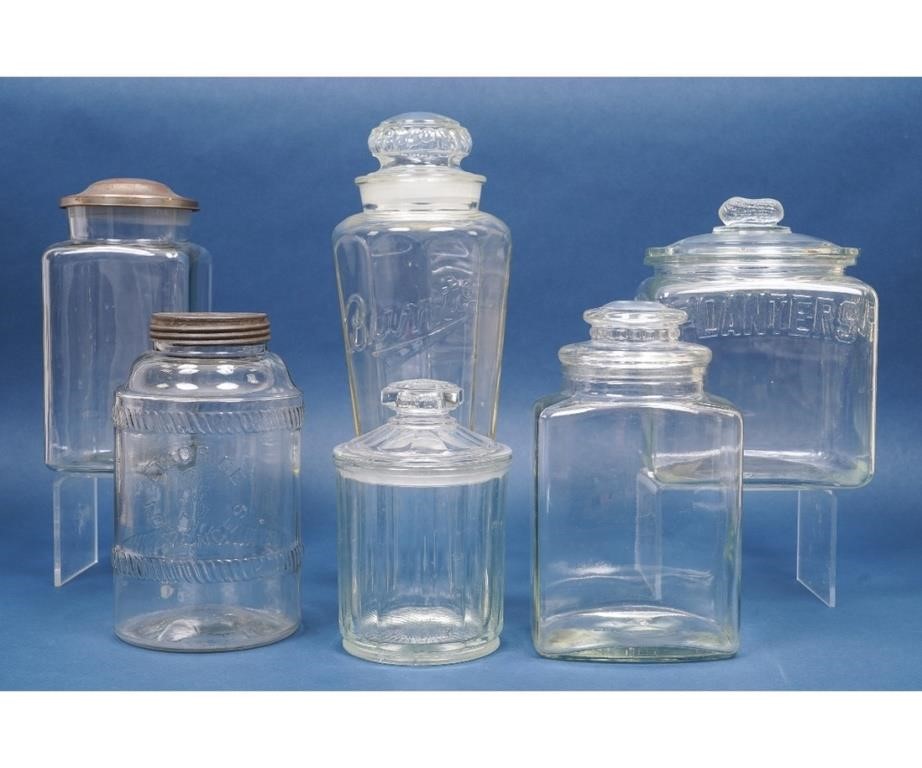 Large Planters Peanuts glass jar;