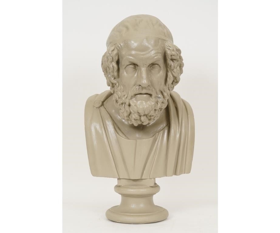Large plaster bust of Homer. 28"h x