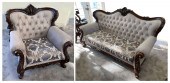 LARGE PLUSH BUTTON & TUFTED NE