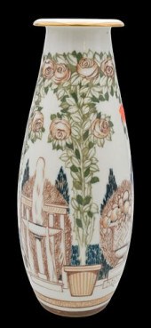 LARGE PORCELAIN SEVRES VASELar