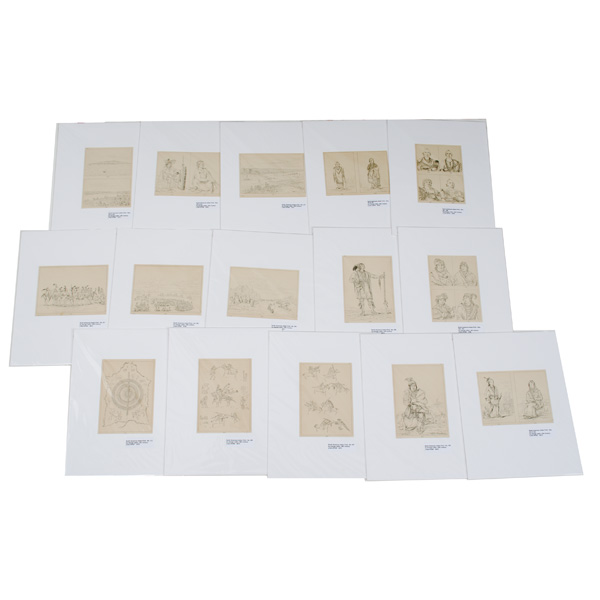 Large Portfolio of George Catlin