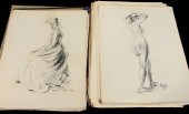 LARGE PORTFOLIO OF SKETCHESLar