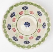 LARGE PORTNEUF BOWL, 19TH CENT