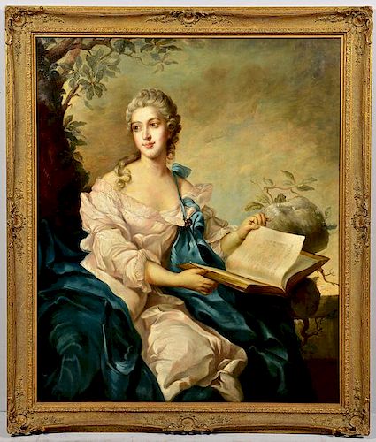LARGE PORTRAIT OF EUROPEAN FEMALE