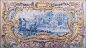 LARGE PORTUGUESE TILEWORK PANE