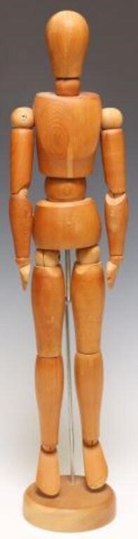 LARGE POSABLE WOOD ARTIST'S