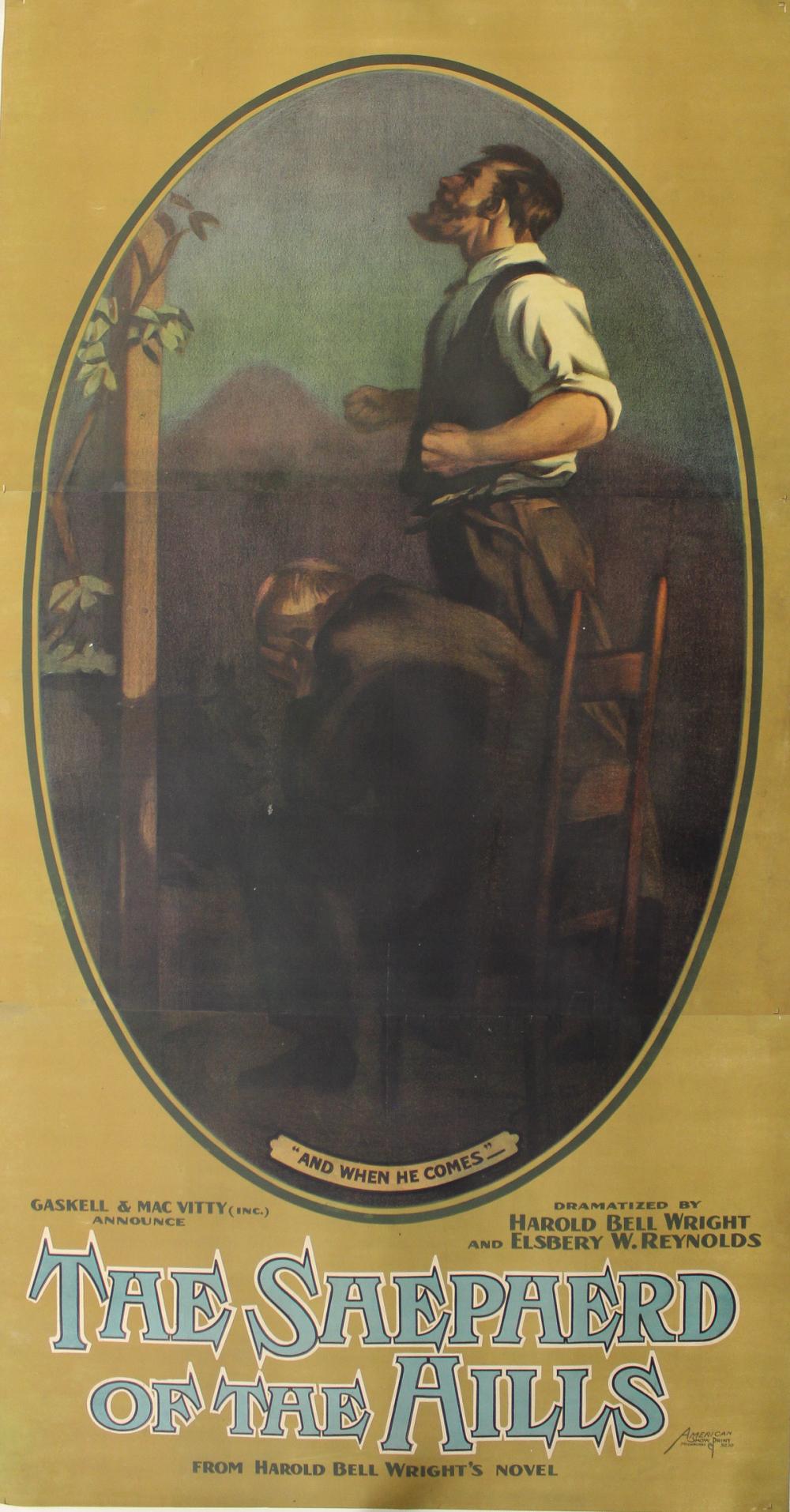 LARGE POSTER, "THE SHEPHERD OF