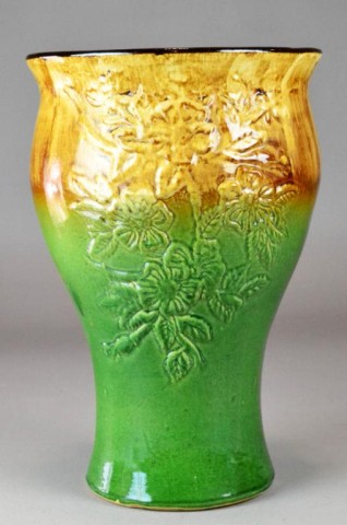 Large Pottery Vase - Majolica