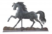 LARGE PRANCING HORSE WEATHERVA