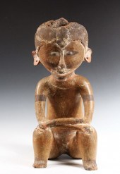 LARGE PRE-COLUMBIAN FIGURE - N