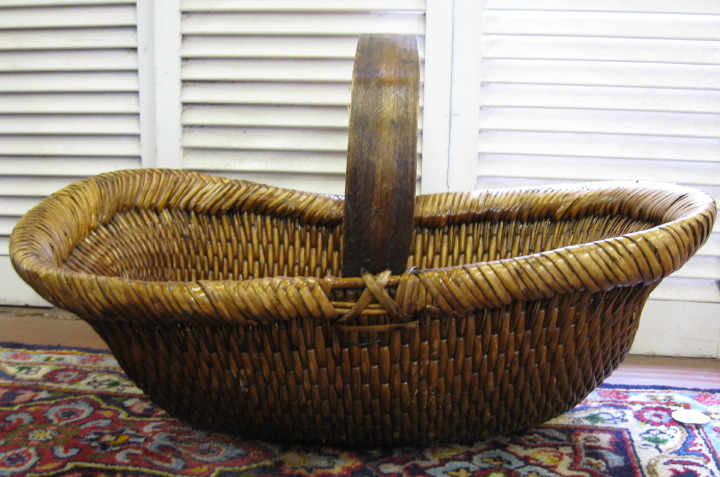 Large Provincial Woven Reed and