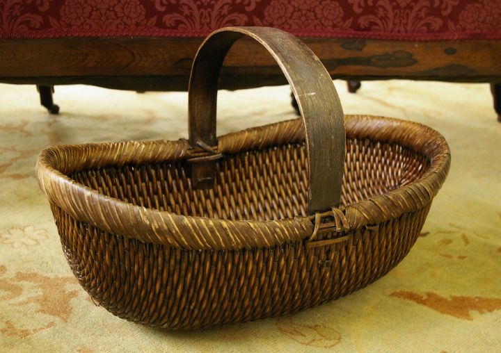Large Provincial Woven Reed and