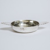 Large Quebec Silver Ecuelle, m