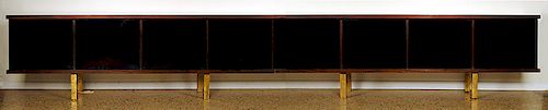LARGE RARE ROSEWOOD EBONIZED