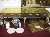Large Rectangular Brass Footma