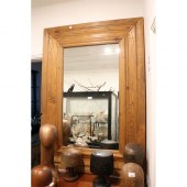 Large recycled pine framed mir