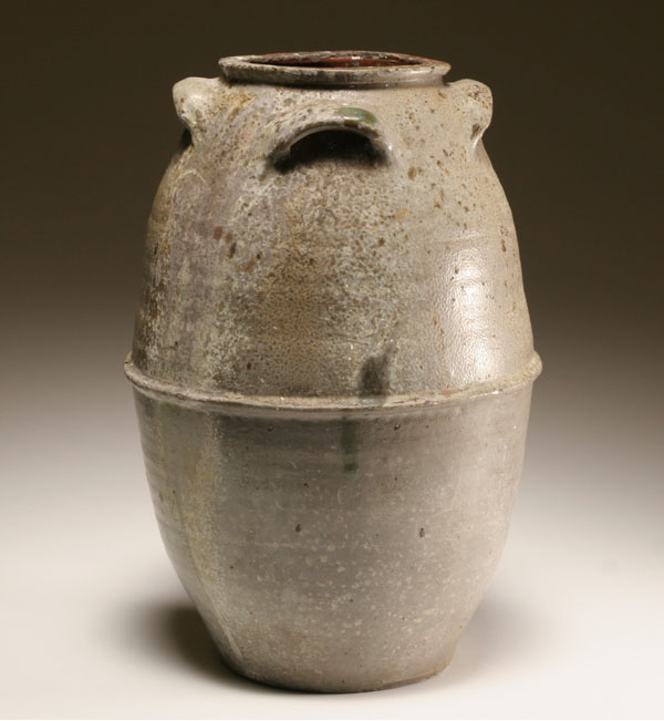 Large red clay stoneware storage