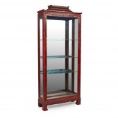 LARGE RED SIMULATED LACQUER MI