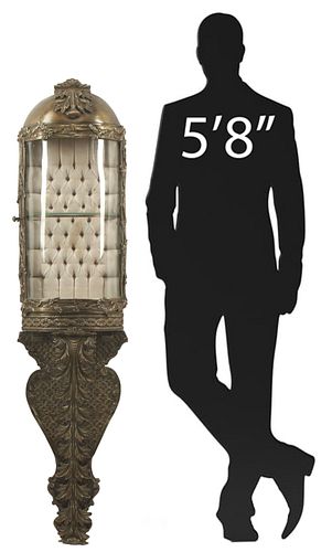 LARGE REGENCE STYLE PATINATED