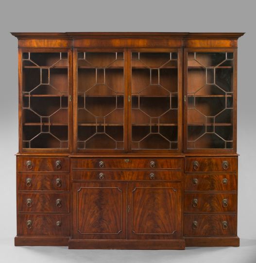 Large Regency-Style Mahogany