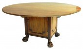 LARGE REGENCY STYLE MAHOGANY D