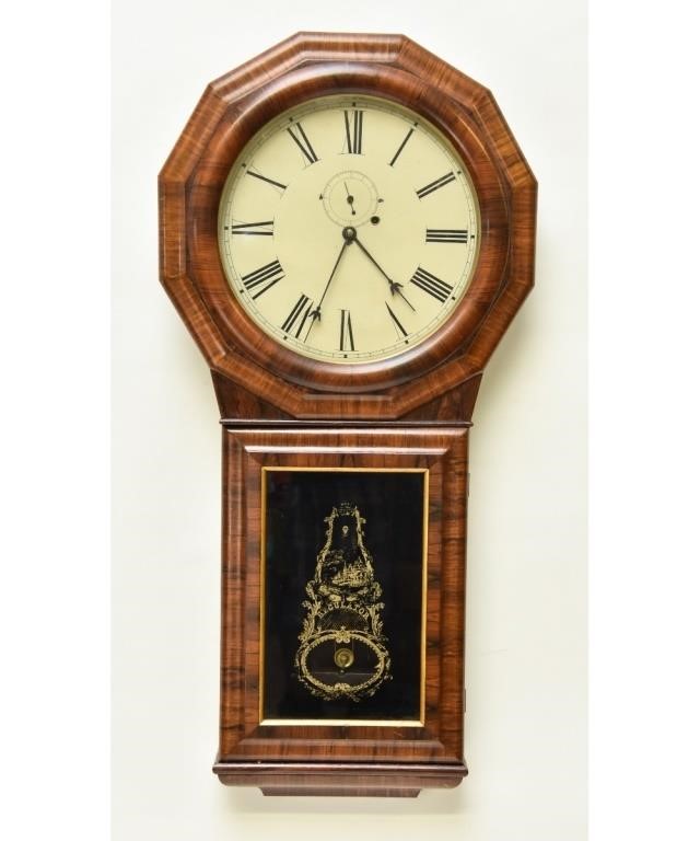 Large regulator wall clock,