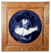 LARGE REMBRANDT ROUND DELFT TI