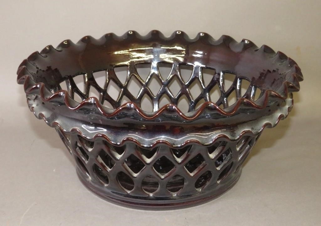 LARGE RETICULATED FOLK ART