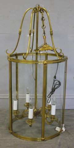 Large Reynaud Brass and Glass
