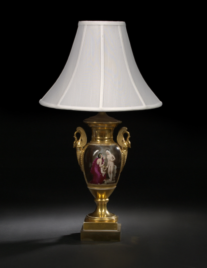 Large, Richly Gilded Paris