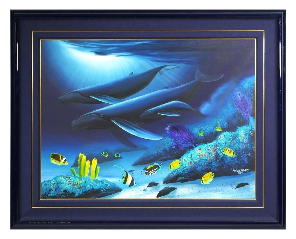 LARGE ROBERT WYLAND ORIGINAL