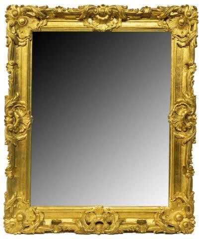 LARGE ROCAILLE & SCROLL BEVELED