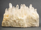 LARGE ROCK CRYSTAL GEODE SPECI