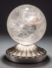 LARGE ROCK CRYSTAL SPHEREFine