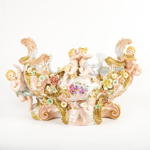 LARGE ROCOCO PORCELAIN FIGURAL
