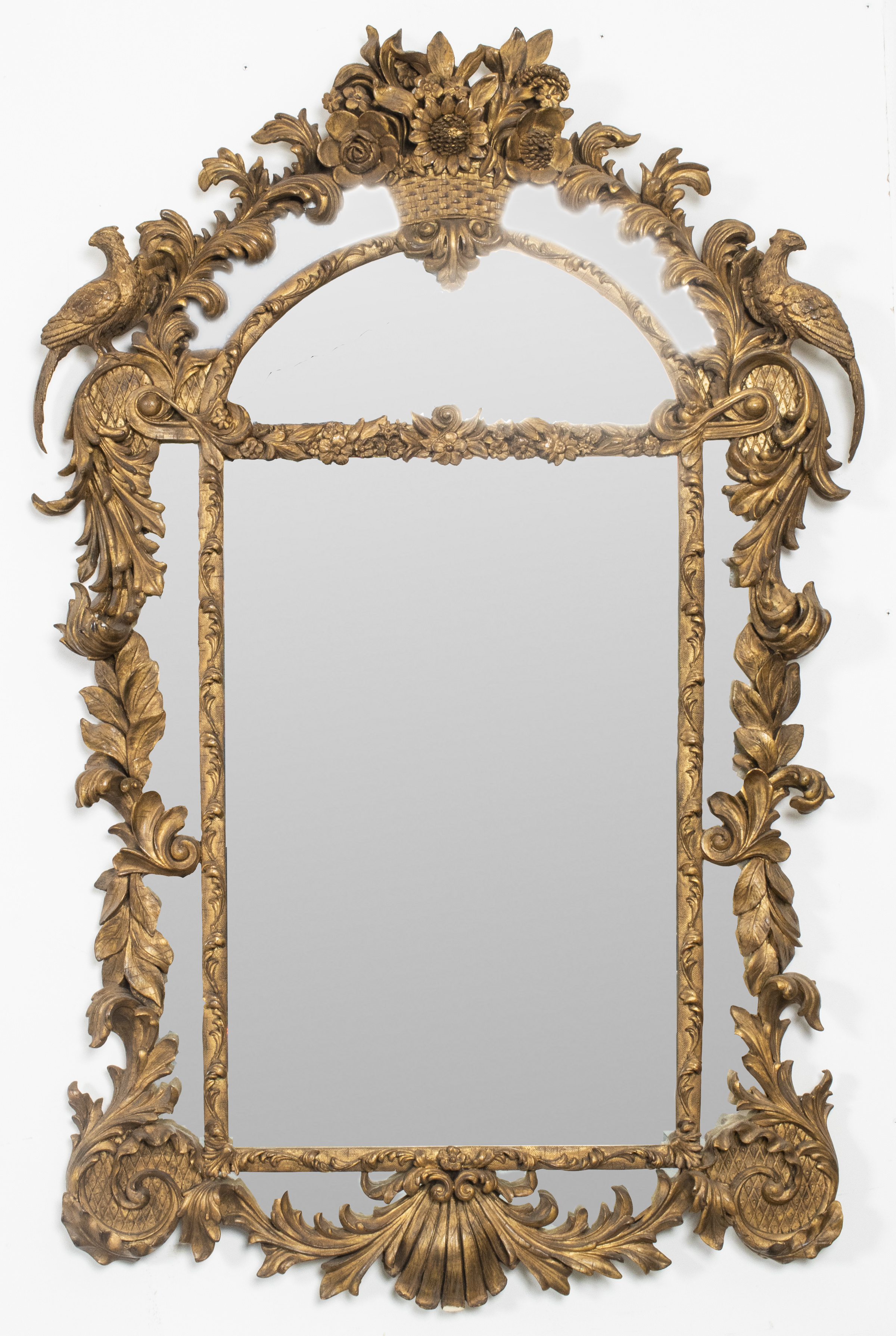 LARGE ROCOCO STYLE CARVED