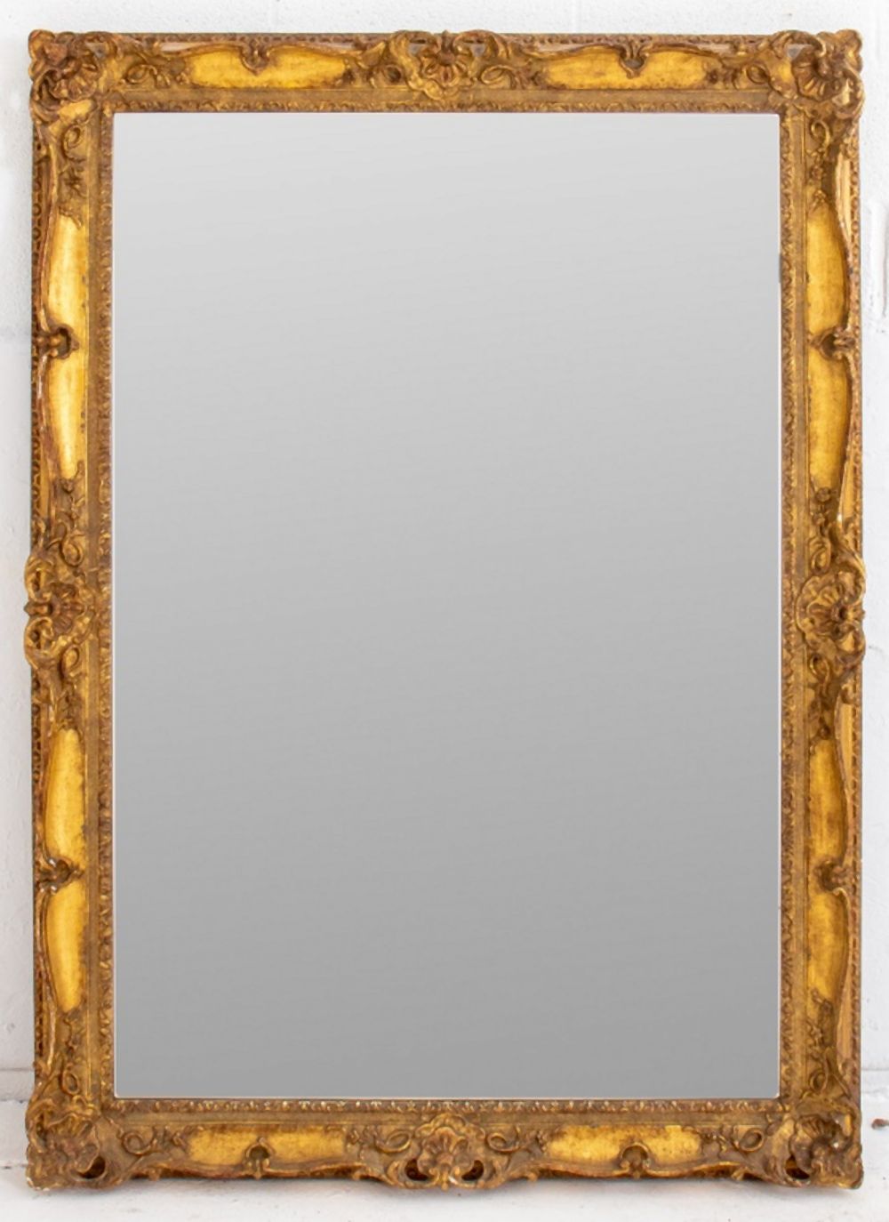 LARGE ROCOCO STYLE GILTWOOD
