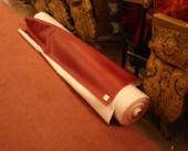 LARGE ROLL OF BURGUNDY VINYL U